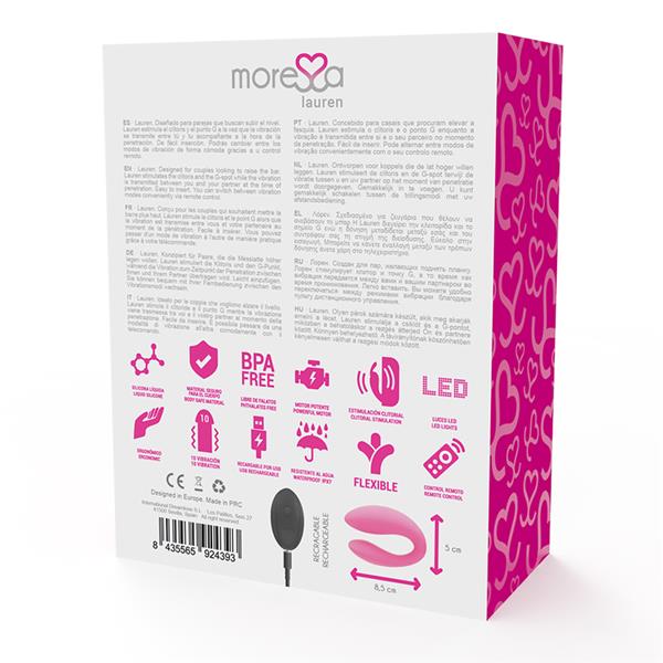LAUREN REMOTE CONTROL STIMULATOR FOR COUPLES