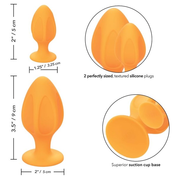 CHEEKY BUTTPLUG ORANGE