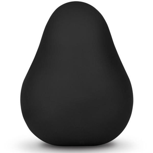 REUSABLE TEXTURED MASTURBATOR EGG BLACK