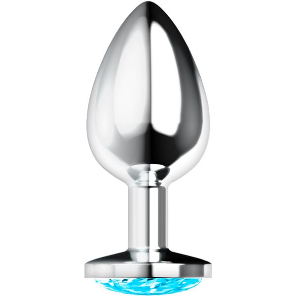 ANAL PLUG WITH BLUE CRYSTAL L