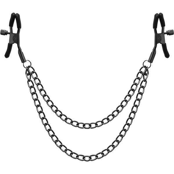 RED EDITION NIPPLE CLIPS WITH CHAIN