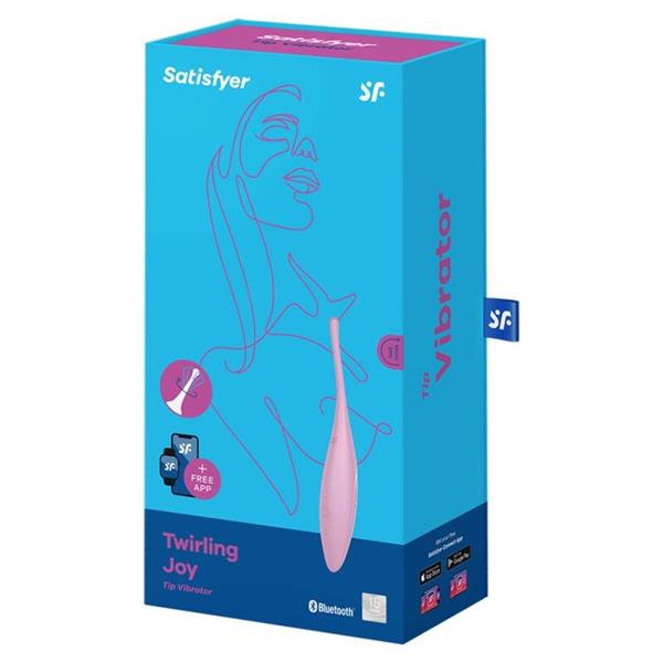 TWIRLING JOY CLIT TIP VIBRATOR PINK