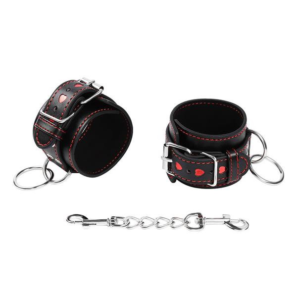 HEART INLAID HANDCUFFS