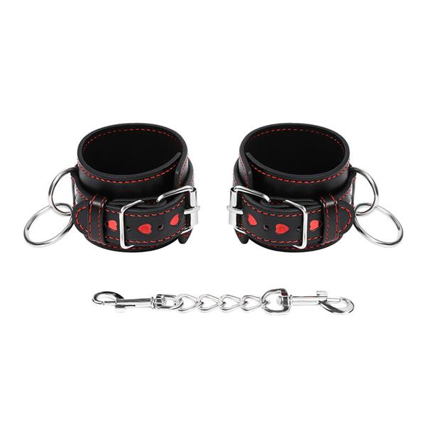 HEART INLAID HANDCUFFS
