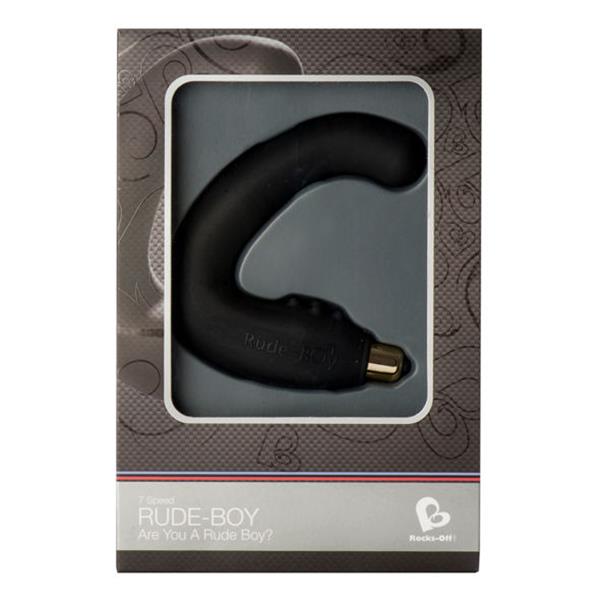 RUDE-BOY MALE G-SPOT MASSAGER 7 V BLACK