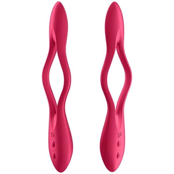 ELASTIC JOY MULTI VIBRATOR RED