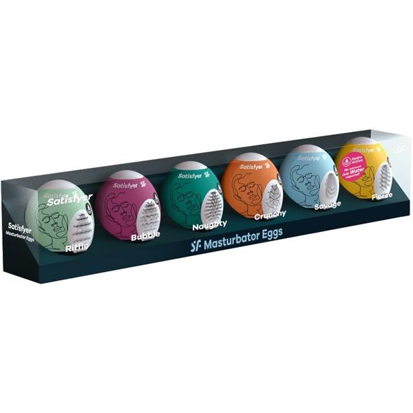 MASTURBATOR EGGS 6 UNITS SET