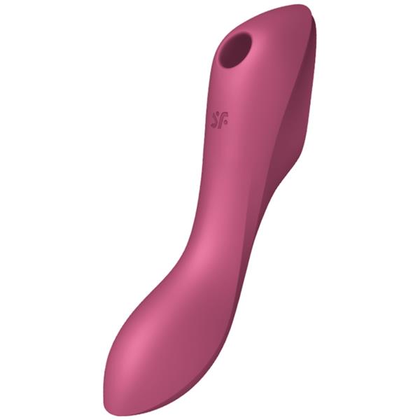 CURVY TRINITY 3 ZRAČNI PULZNI VIBRATOR RDEČ