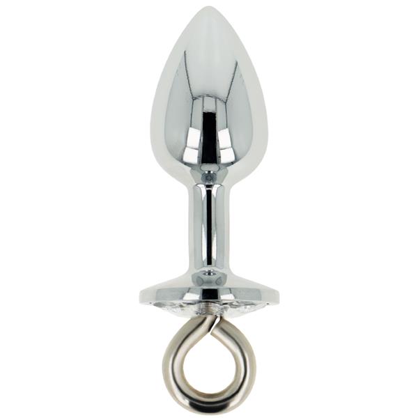 OHMAMA FETISH METAL BUTT PLUG WITH RING