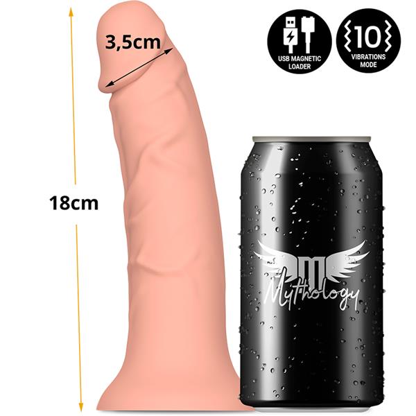 ASHER ORIGINAL DILDO S - VIBRATOR KOMPATIBILAN S WATCHME BEŽIČNOM TEHNOLOGIJOM
