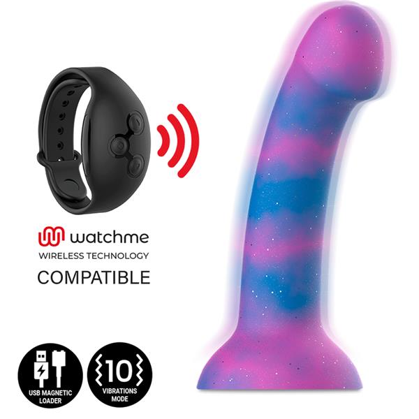 DION GALACTIC DILDO M - VIBRATOR WATCHME WIRELESS TECHNOLOGY COMPATIBLE