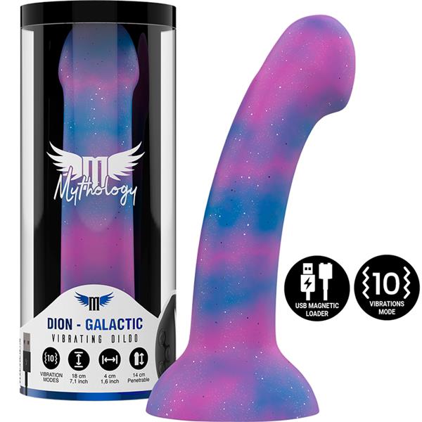 DION GALACTIC DILDO M - VIBRATOR WATCHME WIRELESS TECHNOLOGY COMPATIBLE