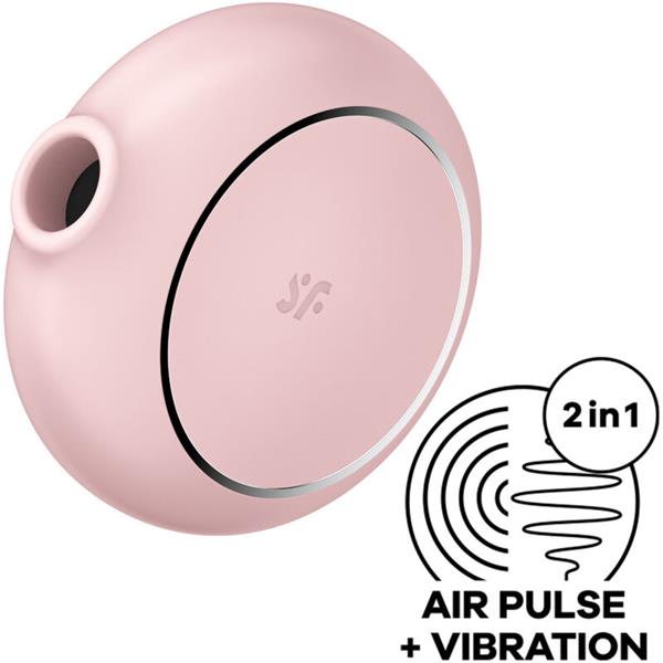 PRO TO GO 3 DVOJNI AIR PULSE STIMULATOR & VIBRATOR ČRN