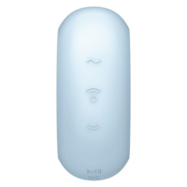 PRO TO GO 3 DVOJNI AIR PULSE STIMULATOR & VIBRATOR ČRN
