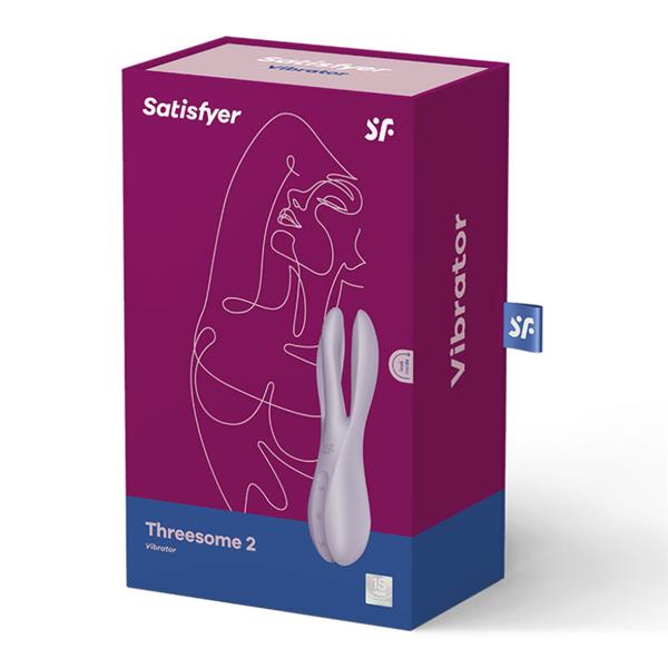 THREESOME 2 VIBRATOR BLACK