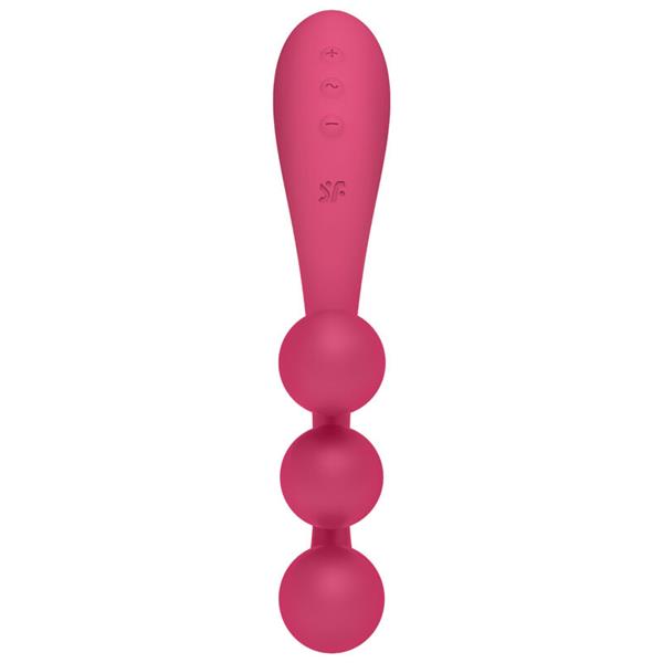 TRI BALL 1 MULTI VIBRATOR RED
