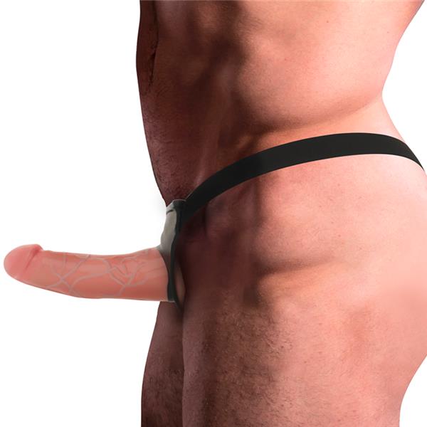 HOLLOW HARNESS S DILDOM 16 X 3 CM