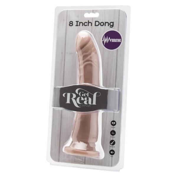 DONG 20,5 CM VIBRATING SKIN