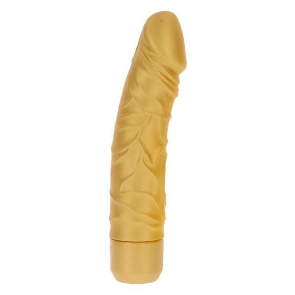 GOLD DICKER ORIGINAL VIBRATOR ZLATO