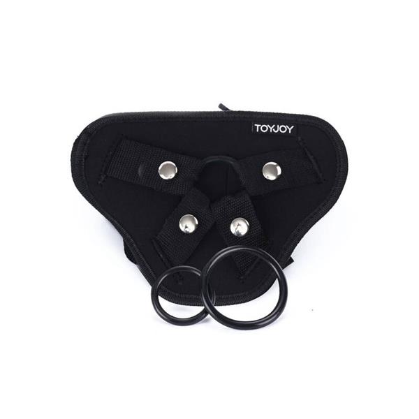 STRAP-ON DELUXE HARNESS CRNI