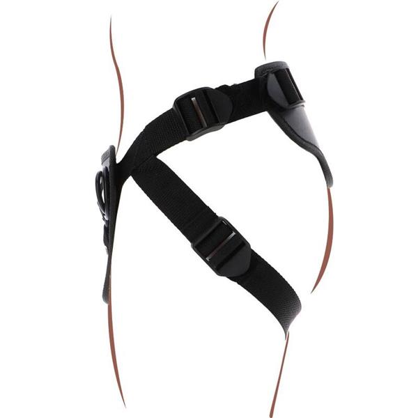 STRAP-ON DELUXE HARNESS CRNI