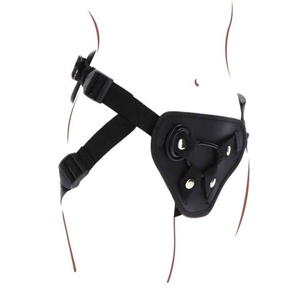 STRAP-ON DELUXE HARNESS CRNI