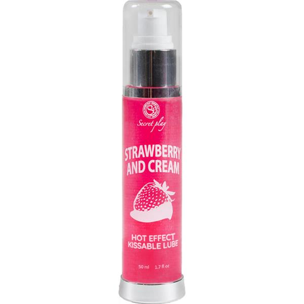 LUBRICANT 2-1 HEAT EFFECT STRAWBERRY & CREAM 50 ML