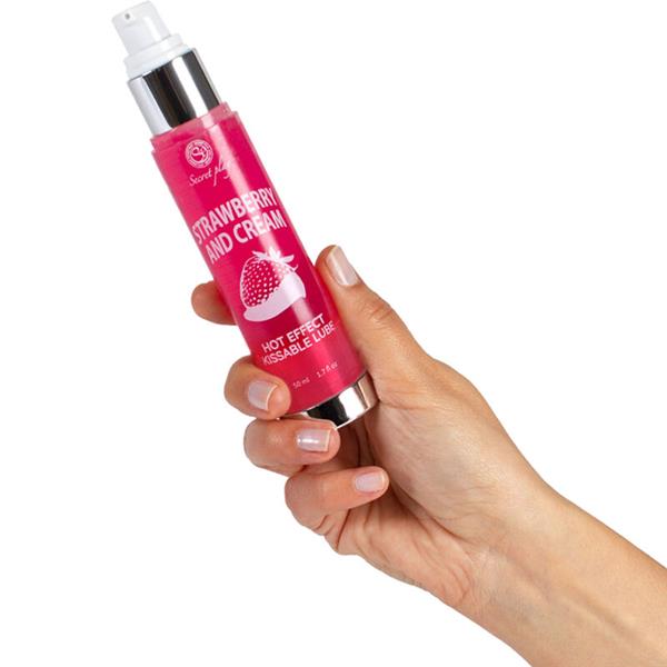 LUBRICANT 2-1 HEAT EFFECT STRAWBERRY & CREAM 50 ML