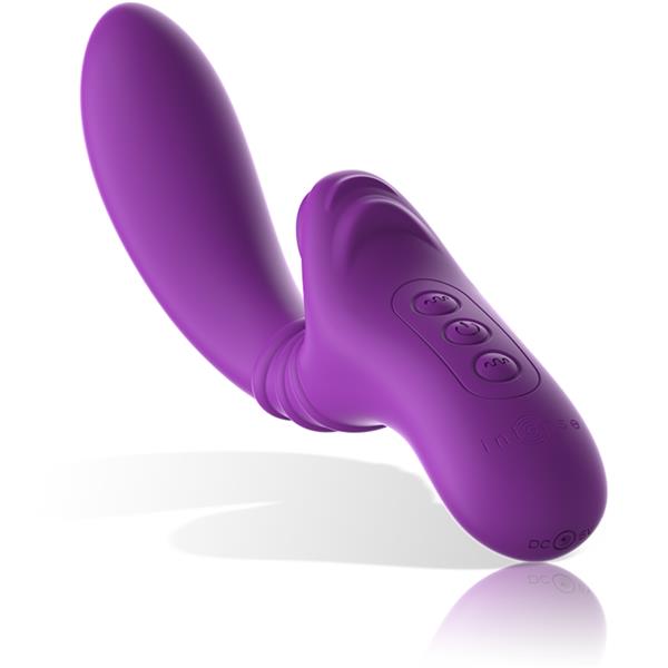 HARRY FLEXIBLE VIBRATOR WITH PURPLE TONGUE