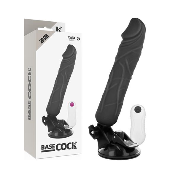 REALISTIC VIBRATOR REMOTE CONTROL FLESH 20 CM -O- 4 CM