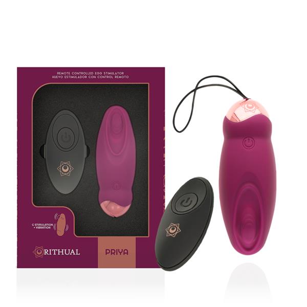 PRIYA EGG REMOTE CONTROL G-SPOT + VIBRATION
