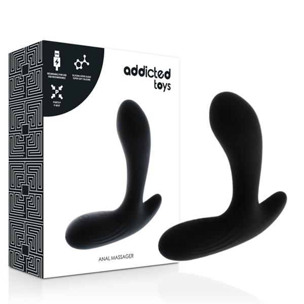 ANAL MASSAGER BLACK VIBRATION