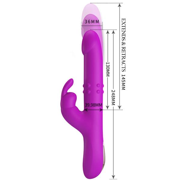 REESE VIBRATOR S LJUBIČASTOM ROTACIJOM