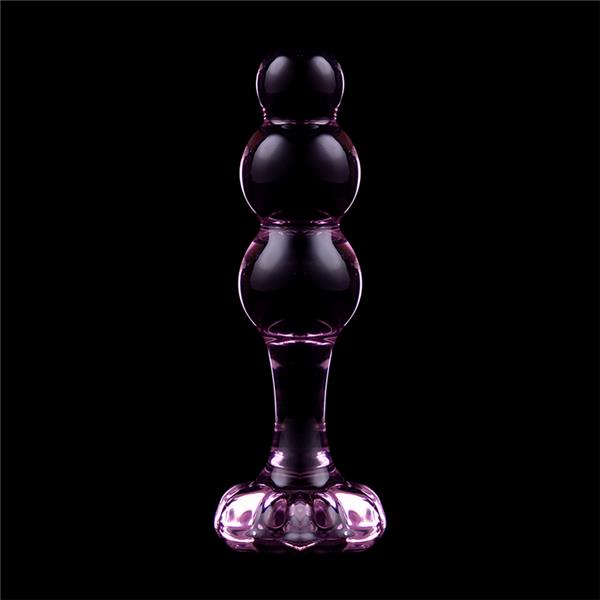 MODEL 1 ANALNI ČEP BOROSILIKATNO STEKLO ČISTO 10.5 CM -O- 3 CM