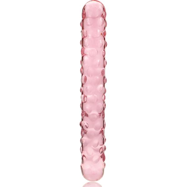 MODEL 15 DILDO BOROSILIKATNO STEKLO JASNO 18.5 CM -O- 3 CM