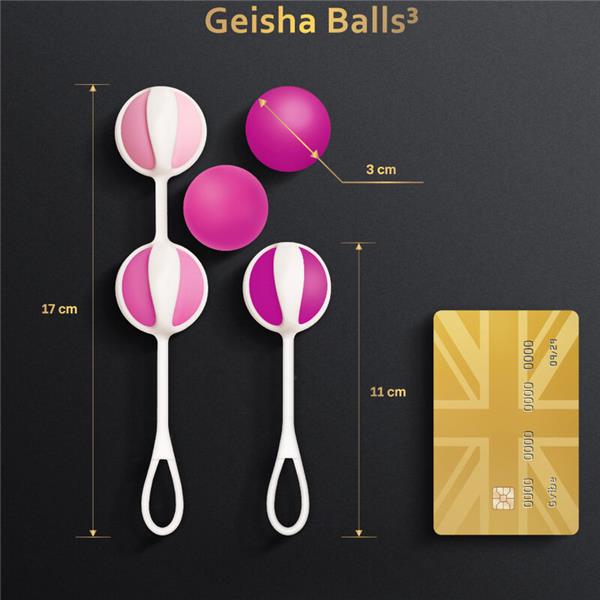 SET 5 GEISHA BALLS3 PINK
