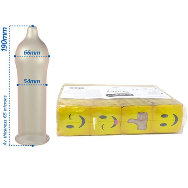 KONDOMI SMILEY VREČKA 144 ENOT