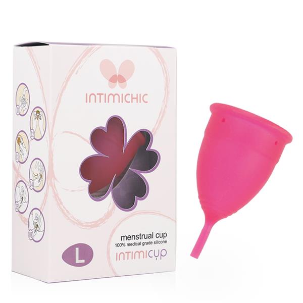 MENSTRUAL CUP MEDICAL GRADE SILICONE - SIZE L