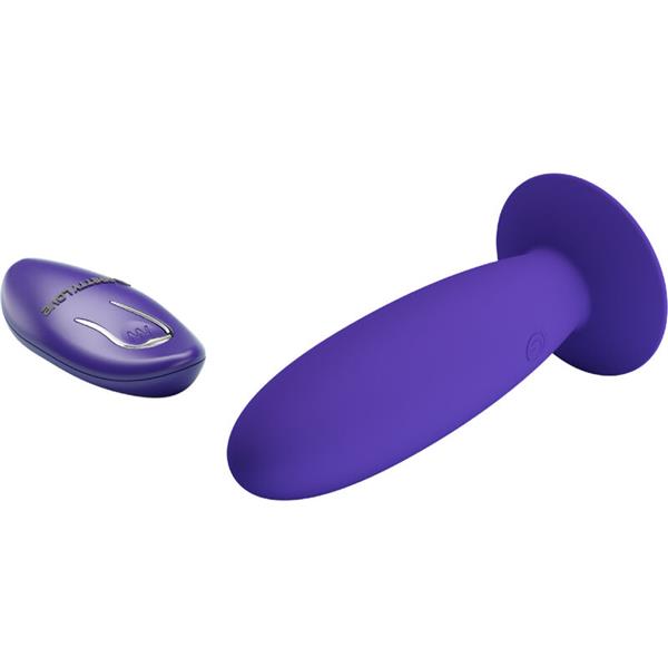 YOUTH PLUG ANAL VIBRATOR REMOTE CONTROL VIOLET