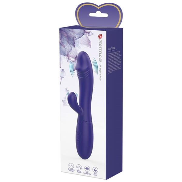 SNAPPY MLADINSKI VIBRATOR & G-TOČKASTIMULATOR VIOLET