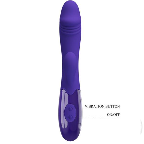 SNAPPY MLADINSKI VIBRATOR & G-TOČKASTIMULATOR VIOLET