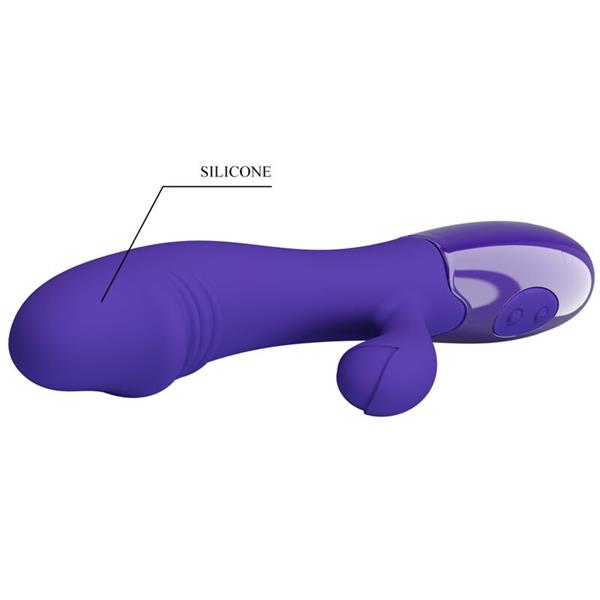 SNAPPY MLADINSKI VIBRATOR & G-TOČKASTIMULATOR VIOLET