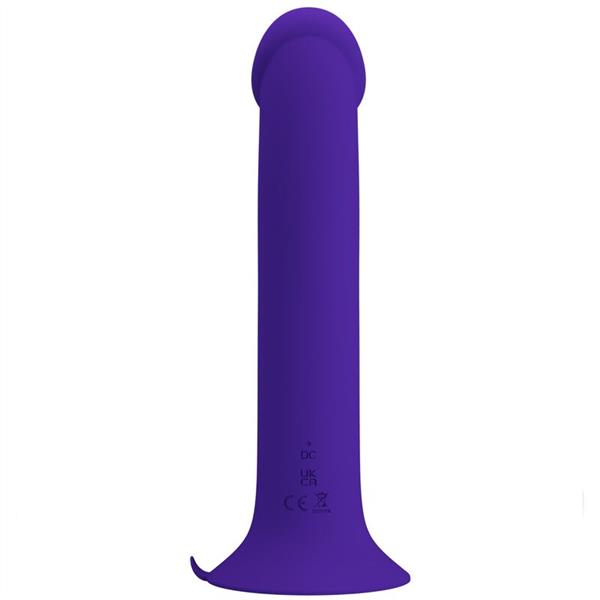 MURRAY YOUTH VIBRATING DILDO & RECHARGEABLE VIOLET