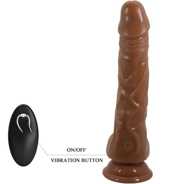 BODACH REALISTIC VIBRATOR WITH REMOTE CONTROL SUCTION CUP