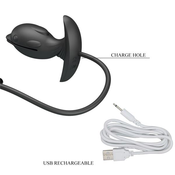 INFLATABLE & RECHARGEABLE DELFIN ANAL PLUG