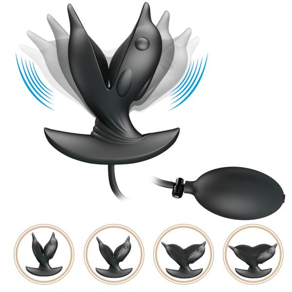 INFLATABLE & RECHARGEABLE DELFIN ANAL PLUG