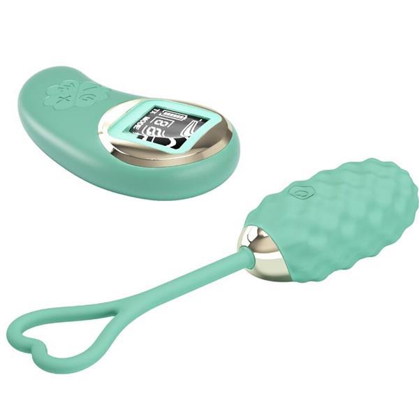 VIVIAN GREEN REMOTE CONTROL VIBRATING EGG