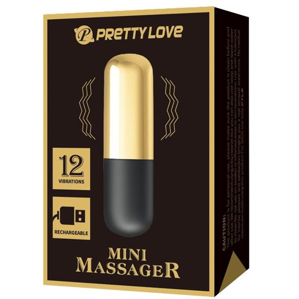 ZLATI POLNILNI BULLET VIBRATOR