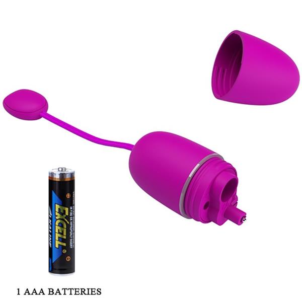 NYMPH VIBRIRAJUĆA JAJCA KONTROLIRANA APLIKACIJOM LJUBIČASTA