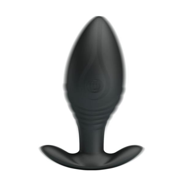 REGINA ANAL PLUG RECHARGEABLE VIBRATOR BLACK